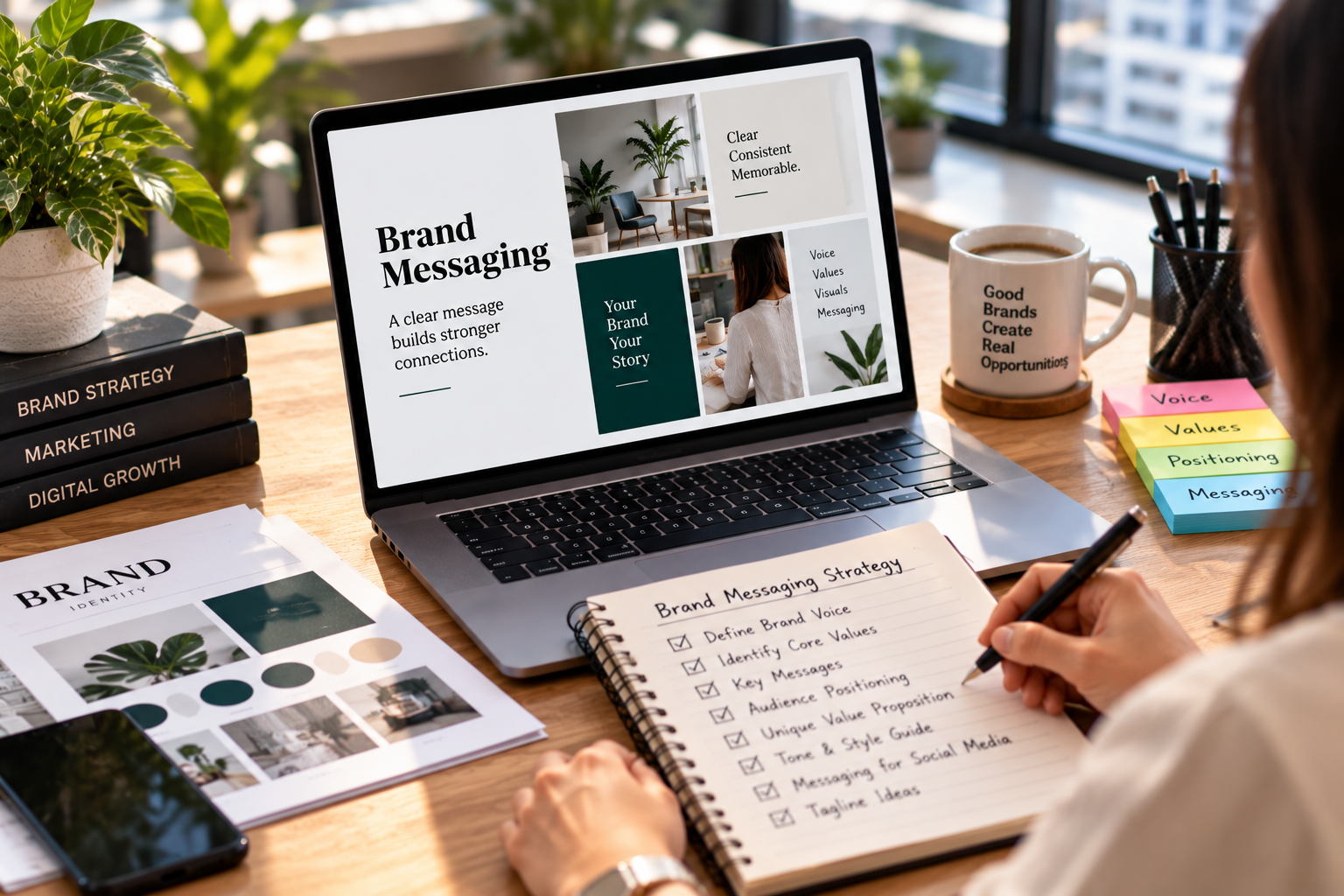 Brand messaging and marketing communication strategy